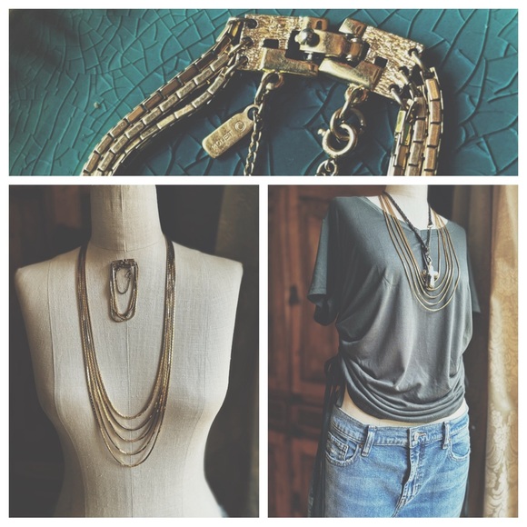 VINTAGE : Necklace and Bracelet Monet - Picture 7 of 10